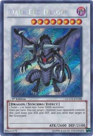 Dark End Dragon (LCGX-EN188) - Legendary Collection 2 1st Edition