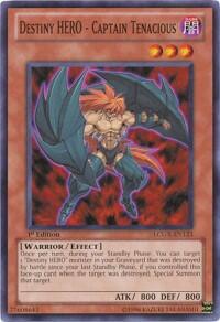 Destiny HERO - Captain Tenacious (LCGX-EN123) [Legendary Collection 2]