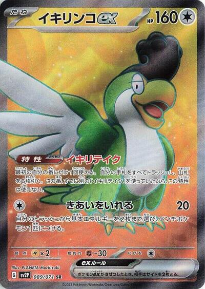 Squawkabilly ex - 089/071 (089/071) [SV2P: Snow Hazard]