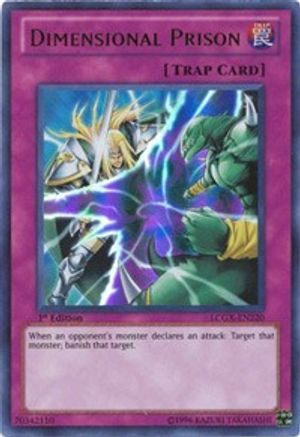 Dimensional Prison (LCGX-EN220) - Legendary Collection 2 1st Edition