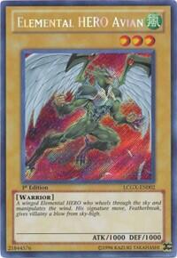 Elemental HERO Avian (Alternate Art) (LCGX-EN002) [Legendary Collection 2]