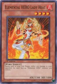 Elemental HERO Lady Heat (LCGX-EN038) [Legendary Collection 2]