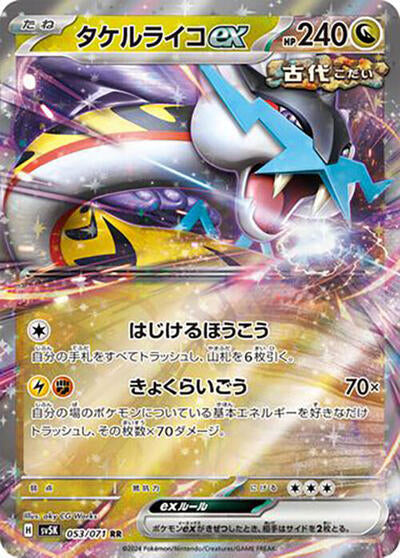 Raging Bolt ex - 053/071 (053/071) [SV5K: Wild Force]