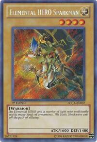 Elemental HERO Sparkman (Alternate Art) (LCGX-EN007) [Legendary Collection 2]
