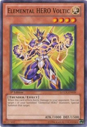 Elemental HERO Voltic (LCGX-EN039) - Legendary Collection 2 Unlimited