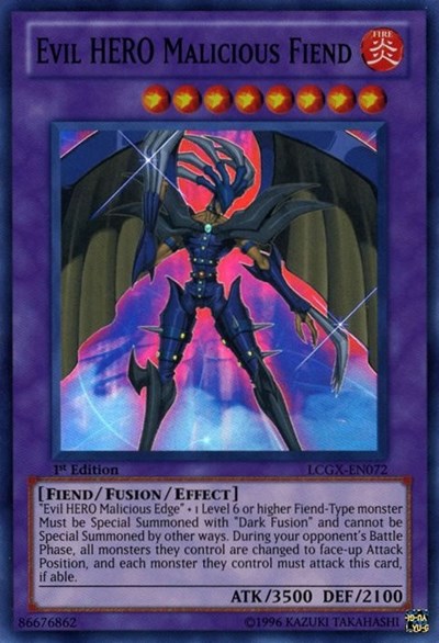 Evil HERO Malicious Fiend (LCGX-EN072) [Legendary Collection 2]
