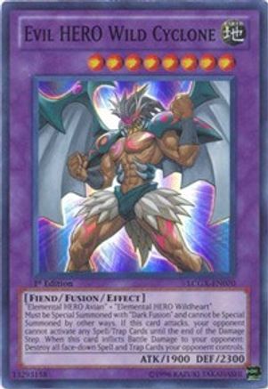 Evil HERO Wild Cyclone (LCGX-EN070) - Legendary Collection 2 1st Edition