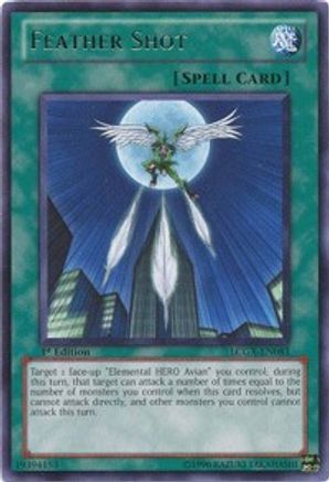 Feather Shot (LCGX-EN083) - Legendary Collection 2 1st Edition