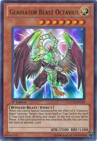 Gladiator Beast Octavius (LCGX-EN235) [Legendary Collection 2]