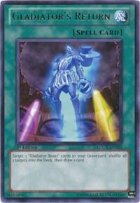 Gladiator's Return (LCGX-EN255) [Legendary Collection 2]