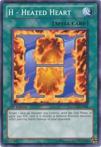 H - Heated Heart (LCGX-EN088) [Legendary Collection 2]
