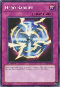 Hero Barrier (LCGX-EN108) [Legendary Collection 2]