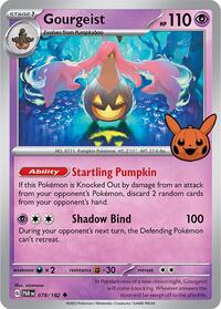 Gourgeist (078/182) [Trick or Trade BOOster Bundle 2024]