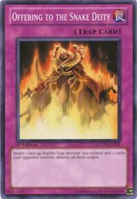 Offering to the Snake Deity (LCGX-EN221) [Legendary Collection 2]