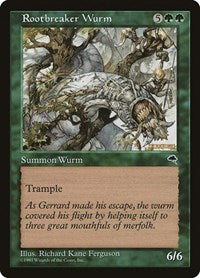 Rootbreaker Wurm (251) [Tempest]