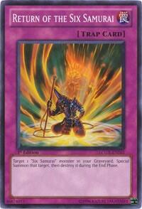 Return of the Six Samurai (LCGX-EN262) [Legendary Collection 2]
