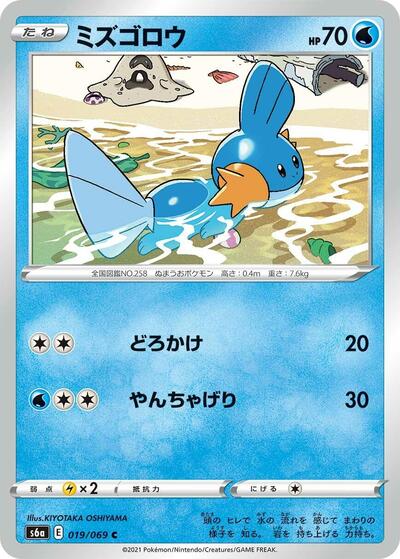 Mudkip (019/069) [S6a: Eevee Heroes]