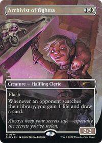 Archivist of Oghma (Rainbow Foil) (874) [Secret Lair Drop Series]