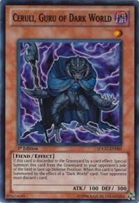 Ceruli, Guru of Dark World (SDGU-EN003) [Structure Deck: Gates of the Underworld]
