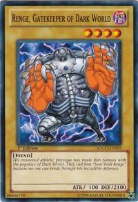 Renge, Gatekeeper of Dark World (SDGU-EN005) [Structure Deck: Gates of the Underworld]