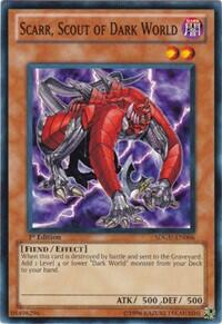 Scarr, Scout of Dark World (SDGU-EN006) [Structure Deck: Gates of the Underworld]