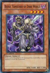Beiige, Vanguard of Dark World (SDGU-EN010) [Structure Deck: Gates of the Underworld]