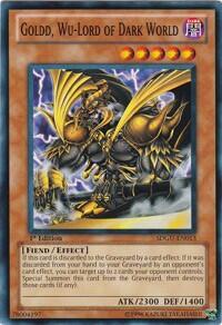 Goldd, Wu-Lord of Dark World (SDGU-EN013) [Structure Deck: Gates of the Underworld]