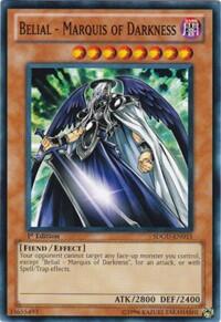 Belial - Marquis of Darkness (SDGU-EN015) [Structure Deck: Gates of the Underworld]