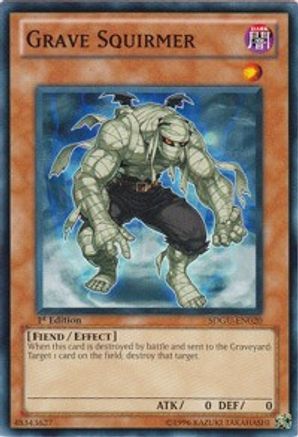 Grave Squirmer (SDGU-EN020) - Structure Deck: Gates of the Underworld 1st Edition