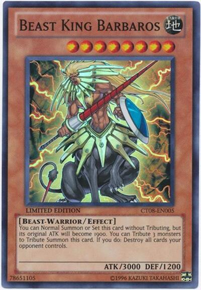 Beast King Barbaros (CT08-EN005) [2011 Collectors Tins]