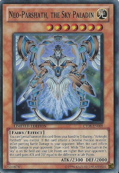 Neo-Parshath, The Sky Paladin (CT08-EN009) [2011 Collectors Tins]