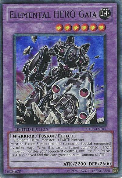 Elemental HERO Gaia (CT08-EN011) [2011 Collectors Tins]