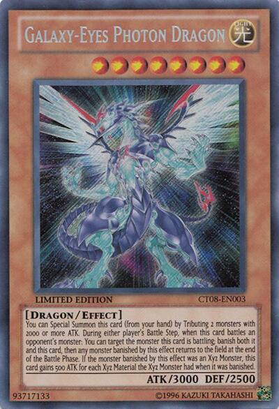 Galaxy-Eyes Photon Dragon (CT08-EN003) [2011 Collectors Tins]