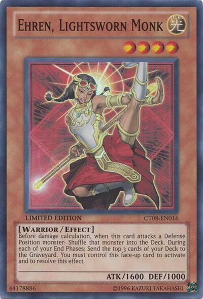 Ehren, Lightsworn Monk (CT08-EN016) [2011 Collectors Tins]