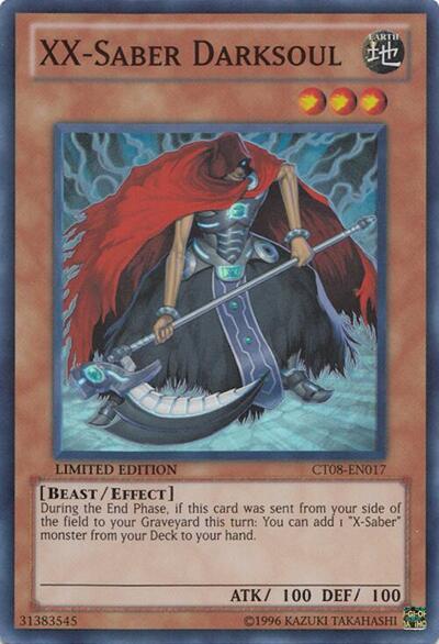 XX-Saber Darksoul (CT08-EN017) [2011 Collectors Tins]