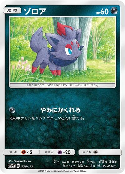 Zorua (078/173) [SM12a: TAG TEAM GX: Tag All Stars]