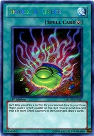 Shard of Greed (PHSW-EN057) - Photon Shockwave Unlimited