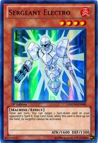 Sergeant Electro (PHSW-EN090) [Photon Shockwave]