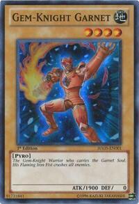 Gem-Knight Garnet (HA05-EN001) [Hidden Arsenal 5: Steelswarm Invasion]