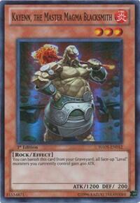 Kayenn, the Master Magma Blacksmith (HA05-EN012) [Hidden Arsenal 5: Steelswarm Invasion]