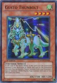 Gusto Thunbolt (HA05-EN039) [Hidden Arsenal 5: Steelswarm Invasion]