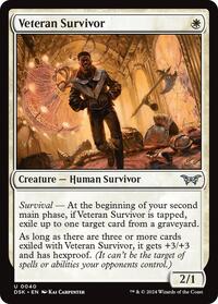 Veteran Survivor (40) [Duskmourn: House of Horror]