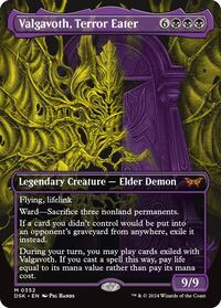 Valgavoth, Terror Eater (Showcase) (352) [Duskmourn: House of Horror]