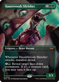 Hauntwoods Shrieker (Borderless) (349) [Duskmourn: House of Horror]