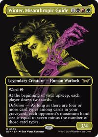Winter, Misanthropic Guide (Showcase) (365) [Duskmourn: House of Horror]