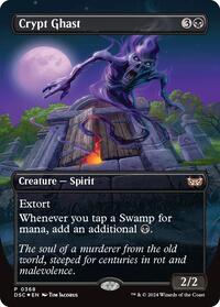 Crypt Ghast (Borderless) (368) [Commander: Duskmourn: House of Horror]
