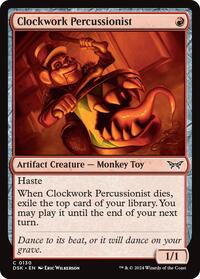 Clockwork Percussionist (0130) (130) [Duskmourn: House of Horror]