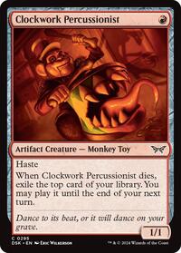 Clockwork Percussionist (0295) (295) [Duskmourn: House of Horror]