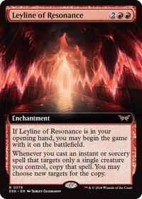Leyline of Resonance (Extended Art) (379) [Duskmourn: House of Horror]