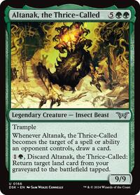 Altanak, the Thrice-Called (166) [Duskmourn: House of Horror]